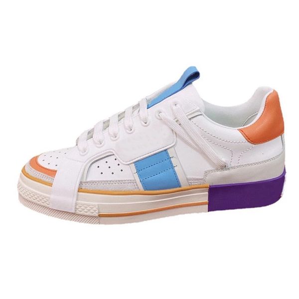 dress shoes highquality fashion women sneakers leather colorblocking spring autumn men running round toe thicksoled laceup 230227, Black
dress shoes highquality fashion women sneakers leather colorblocking spring autumn men running round toe thicksoled laceup 230227, Black