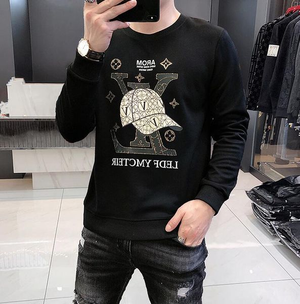 n5207 spring man sweatshirt mens hoodie jumper hat print designer hoodies streetwear pullover men's clothing, Black
n5207 spring man sweatshirt mens hoodie jumper hat print designer hoodies streetwear pullover men's clothing, Black