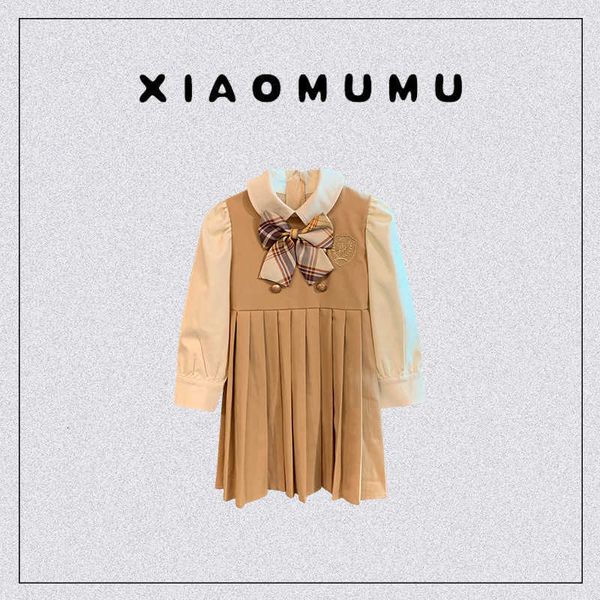 autumn girls' 1ess 1 new chil1en's western-style fashionable college style jk fake two girls' autumn skirts, Blue
autumn girls' 1ess 1 new chil1en's western-style fashionable college style jk fake two girls' autumn skirts, Blue