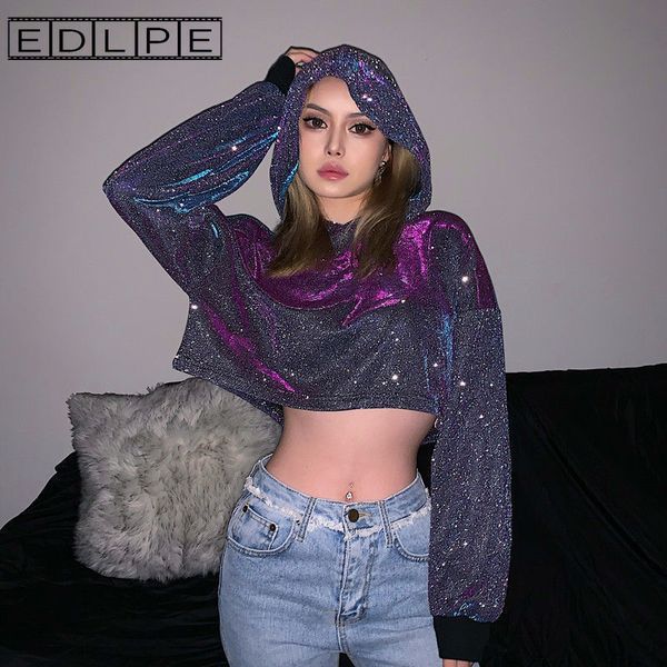women's tshirt y2k cute bright silk hooded hiphop loosefitting short cool dance umbilical cord punk clothes 230225, White
women's tshirt y2k cute bright silk hooded hiphop loosefitting short cool dance umbilical cord punk clothes 230225, White