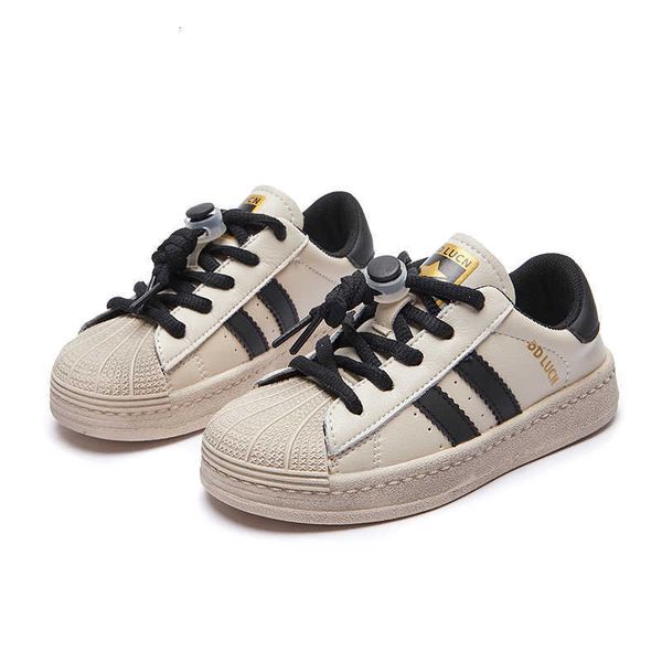 chil1en's small dirty shoes 2023 spring shell head boys' cricket shoes girls' sports shoes casual leather small white shoes, Black
chil1en's small dirty shoes 2023 spring shell head boys' cricket shoes girls' sports shoes casual leather small white shoes, Black