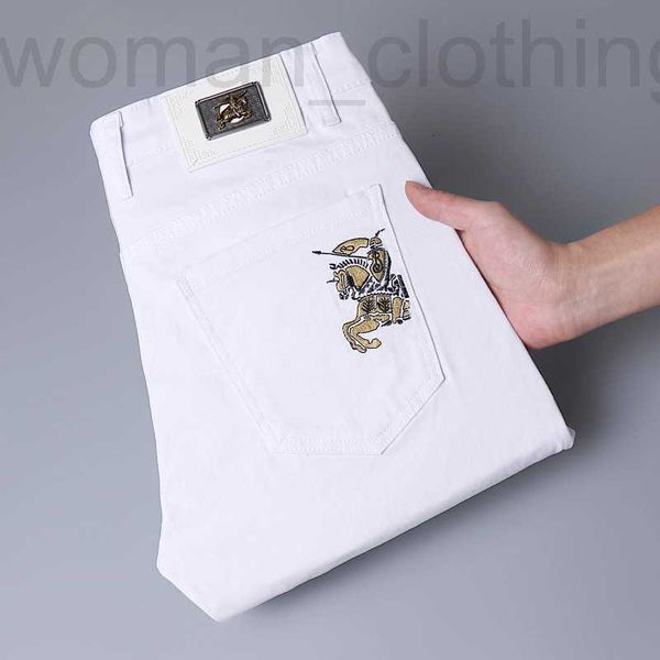 men's jeans designer spring and summer new jeans men's light luxury korean version thin elastic small foot slim cotton pure white, Blue
men's jeans designer spring and summer new jeans men's light luxury korean version thin elastic small foot slim cotton pure white, Blue