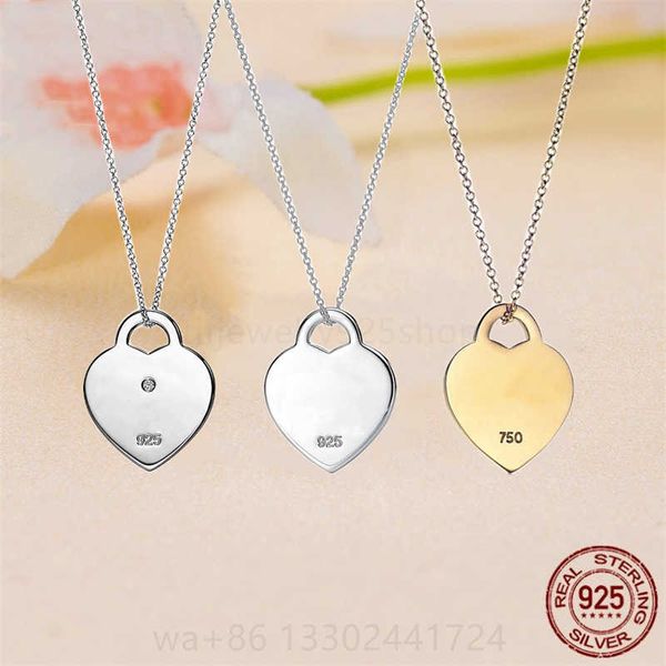 pendant necklaces tif designer clasic heart tag pendant necklace with diamond 925 sterlling silver jewelry women mother's day love gift
pendant necklaces tif designer clasic heart tag pendant necklace with diamond 925 sterlling silver jewelry women mother's day love gift
