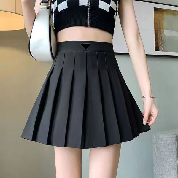 

woman skirts casual dresses designer shorts pleated skirt high waist slim short skirt outwears spring autumn bottoms dress, Black