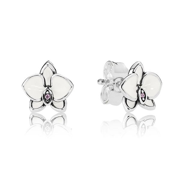 white magnolia flowers stud earring 925 sterling silver for pandora fashion wedding party jewelry for women girlfriend designer earrings wit, Golden;silver
white magnolia flowers stud earring 925 sterling silver for pandora fashion wedding party jewelry for women girlfriend designer earrings wit, Golden;silver