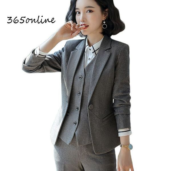 womens suits blazers formal uniform designs pantsuits for women business work wear autumn winter professional ladies office sets gray 230227, White;black
womens suits blazers formal uniform designs pantsuits for women business work wear autumn winter professional ladies office sets gray 230227, White;black