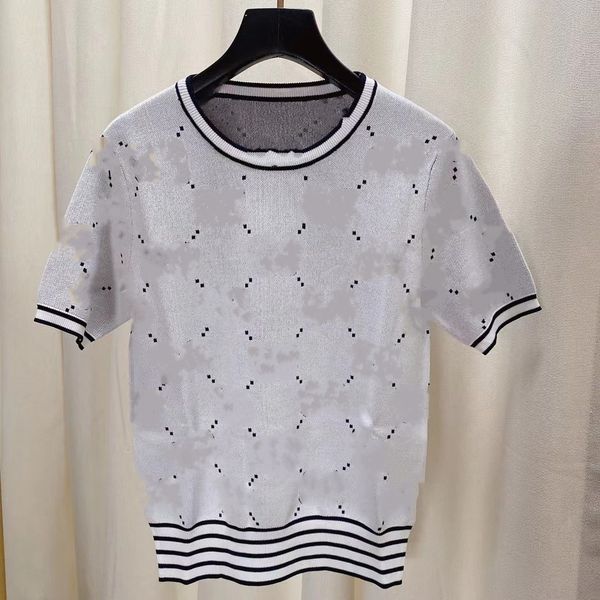 women's t-shirt t-shirt retro thin knitted short-sleeved t-shirt summer new slim-fit hollowed out short western style bottoming shirt, White
women's t-shirt t-shirt retro thin knitted short-sleeved t-shirt summer new slim-fit hollowed out short western style bottoming shirt, White
