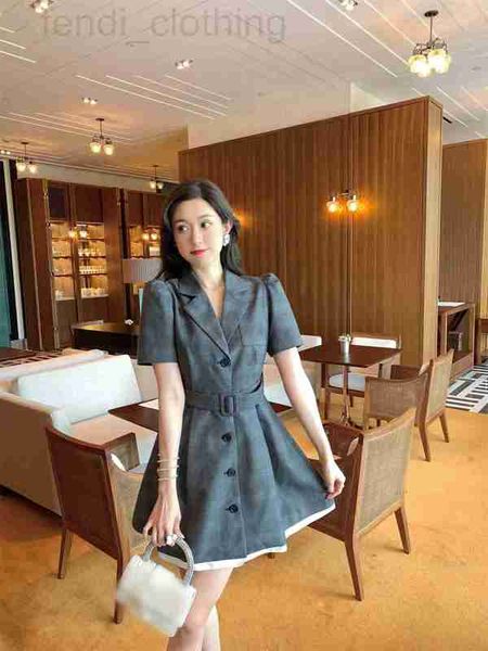 casual dresses designer shenzhen nanyou high-end spring and summer new plaid lapel belt waist design short sleeve dress xj86, Black;gray
casual dresses designer shenzhen nanyou high-end spring and summer new plaid lapel belt waist design short sleeve dress xj86, Black;gray