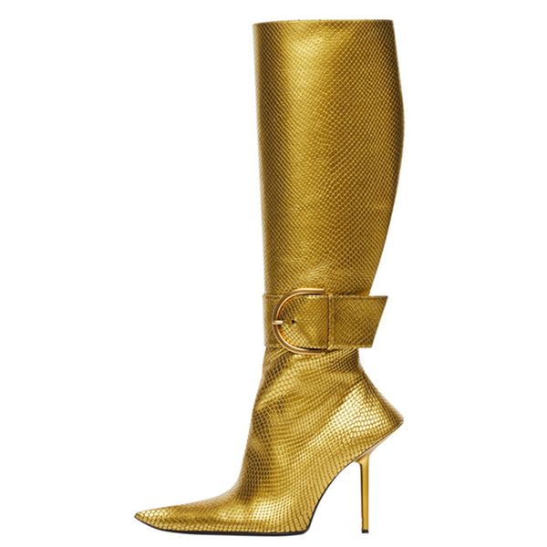 boots fashion style women knee stilettos pointed toe party shoes ankle big buckle strap zipper size 230227, Black
boots fashion style women knee stilettos pointed toe party shoes ankle big buckle strap zipper size 230227, Black