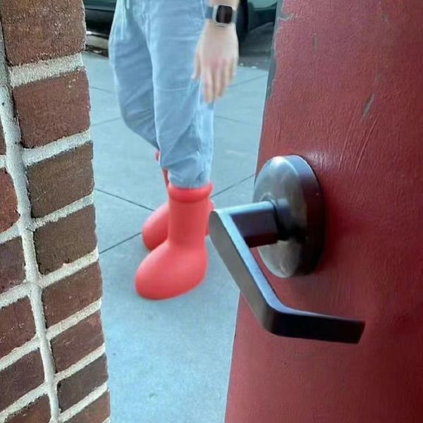 mschf boot designer astro boy big red boots rain boots high boots thick bottom round heads booties thick bottom rubber platform oversized, Black
mschf boot designer astro boy big red boots rain boots high boots thick bottom round heads booties thick bottom rubber platform oversized, Black