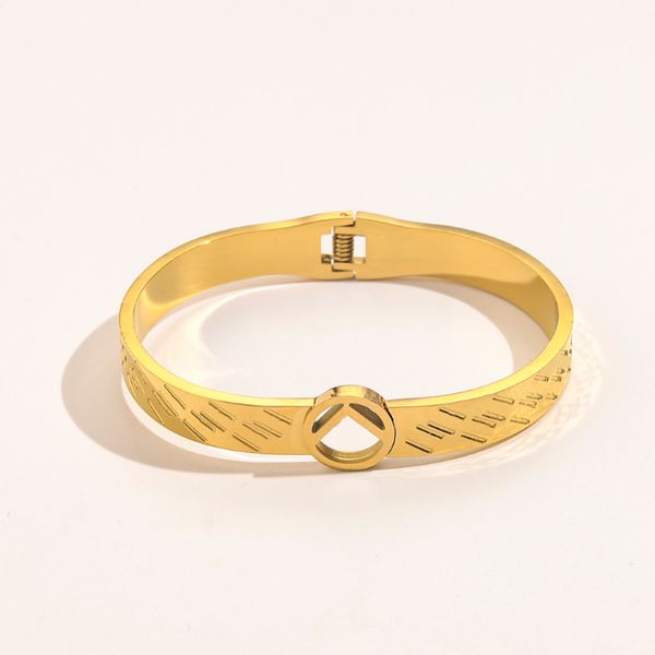 women luxury designer steel bangle bracelets 18k gold stainless steel letter bracelet crystal stainless steel wedding gift fashion versatile, Black
women luxury designer steel bangle bracelets 18k gold stainless steel letter bracelet crystal stainless steel wedding gift fashion versatile, Black
