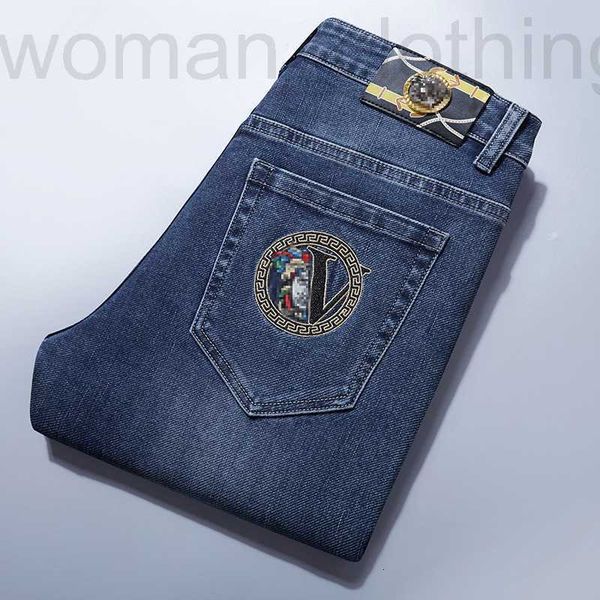 men's jeans designer spring and summer luxury fashion jeans men's autumn youth korean slim pants lusy, Blue
men's jeans designer spring and summer luxury fashion jeans men's autumn youth korean slim pants lusy, Blue
