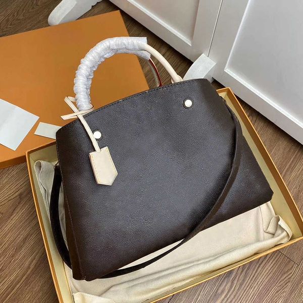 high imitation designer shoulder bag genuine leather tote bag with box zl141