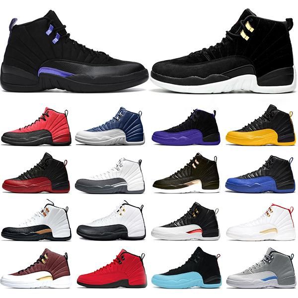men basketball shoes 12 12s reverse flu game dark grey concord university gold mens trainers sports sneakers walking
men basketball shoes 12 12s reverse flu game dark grey concord university gold mens trainers sports sneakers walking