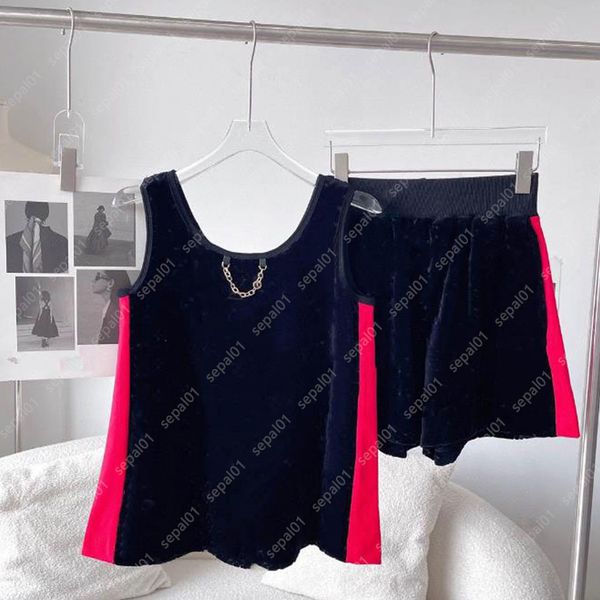women two piece suits sweaters knits short suit stylish letter print sweater sets woman clothing, White
women two piece suits sweaters knits short suit stylish letter print sweater sets woman clothing, White