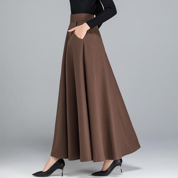 skirts autumn winter long black womens elegant solid high waist pleated skirt jupe femme streetwear aline faldas q5039 230225
skirts autumn winter long black womens elegant solid high waist pleated skirt jupe femme streetwear aline faldas q5039 230225