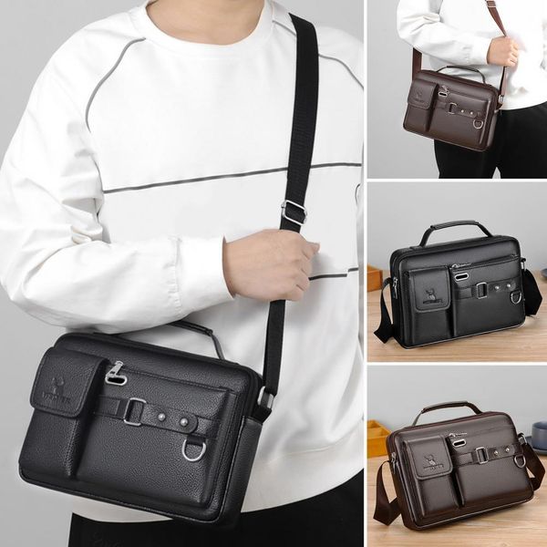 briefcases storage wearresistant comfortable handle multi pockets business bag for 230227
briefcases storage wearresistant comfortable handle multi pockets business bag for 230227