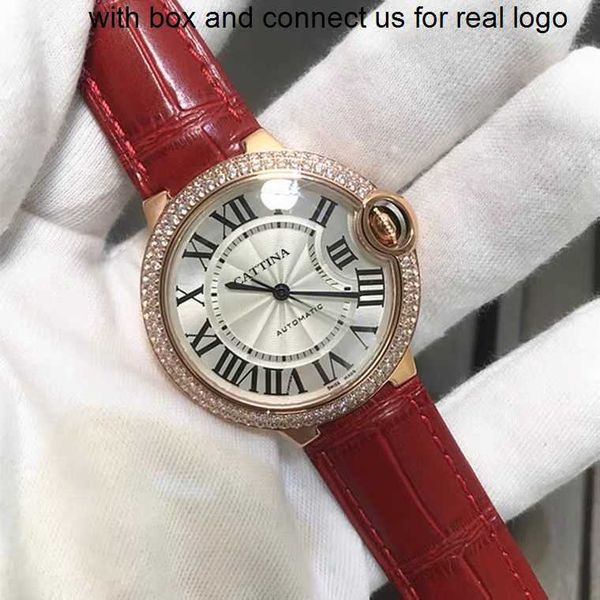 women watches diamond fashion watch ballon de classic brand cartiars inlaid blue pointer women 33mm dial women's leather strap balloon, Slivery;golden
women watches diamond fashion watch ballon de classic brand cartiars inlaid blue pointer women 33mm dial women's leather strap balloon, Slivery;golden