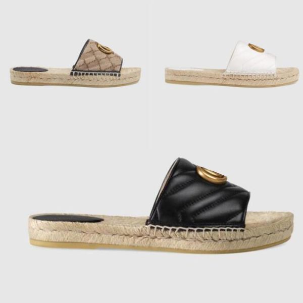 designer summer platform casual sandals fashion golden letter logo flat bottom ladies fisherman shoes leather hemp rope grass lace woven san, Black
designer summer platform casual sandals fashion golden letter logo flat bottom ladies fisherman shoes leather hemp rope grass lace woven san, Black