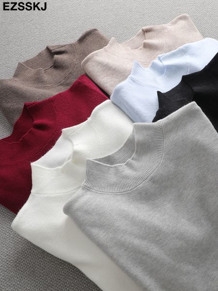 women's sweaters basic turtleneck slim sweater pullover women autumn winter casual long sleeve sweater for women female chic jumpers 23, White;black
women's sweaters basic turtleneck slim sweater pullover women autumn winter casual long sleeve sweater for women female chic jumpers 23, White;black