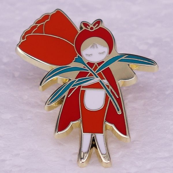 tulip flower child enamel pin small and lovely flower brooch badge cute anime movies games hard enamel pins collect metal cartoon brooch, Blue
tulip flower child enamel pin small and lovely flower brooch badge cute anime movies games hard enamel pins collect metal cartoon brooch, Blue