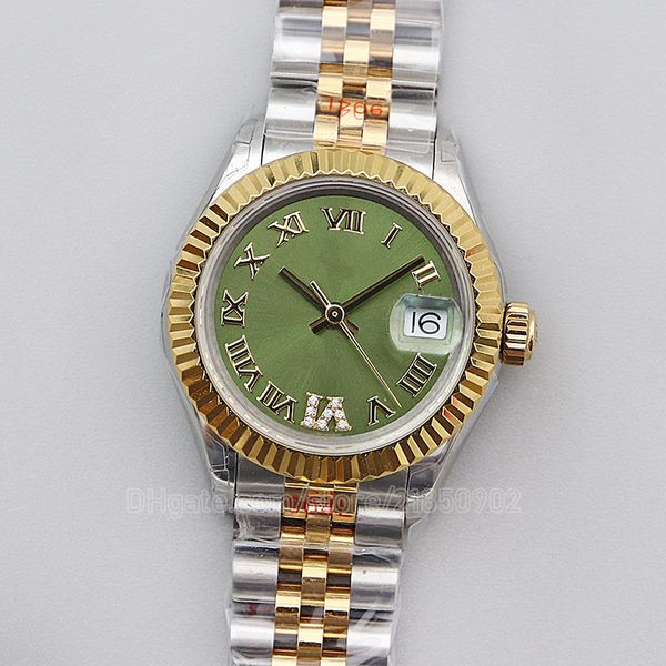 28mm gold luxury watch women watches classic automatic sweeping movement lady fashion womens silver datejust luminous ladies wristwatch jubi, Slivery;brown
28mm gold luxury watch women watches classic automatic sweeping movement lady fashion womens silver datejust luminous ladies wristwatch jubi, Slivery;brown
