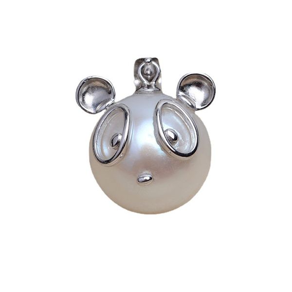s925 silver pendant setting accessories baroque pearl panda necklace diy versatile special-shaped beads mounts ps3mdz117, Slivery;crystal
s925 silver pendant setting accessories baroque pearl panda necklace diy versatile special-shaped beads mounts ps3mdz117, Slivery;crystal