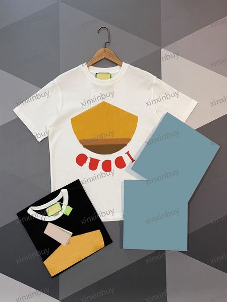 xinxinbuy men designer tee t shirt 23ss paris sports color rabbit letter print short sleeve cotton women white black khaki apricot xs-l, Black;brown
xinxinbuy men designer tee t shirt 23ss paris sports color rabbit letter print short sleeve cotton women white black khaki apricot xs-l, Black;brown