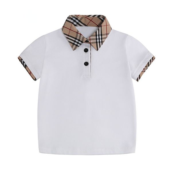 Summer Children Kids T Shirts Short Sleeve Summer School Boys Clothes Cotton Lapel Button Tops 2-8T, White
Summer Children Kids T Shirts Short Sleeve Summer School Boys Clothes Cotton Lapel Button Tops 2-8T, White