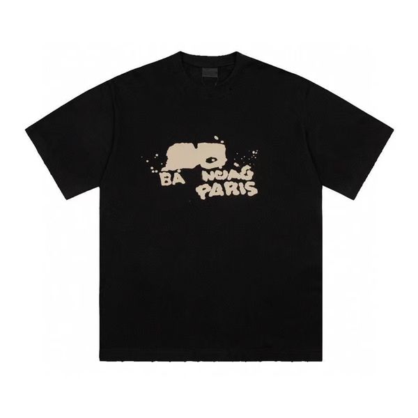 mens t shirt designer t shirt luxury fabric short sleeve fashion casual pure cotton holiday letter printing lovers' same clothing, White;black
mens t shirt designer t shirt luxury fabric short sleeve fashion casual pure cotton holiday letter printing lovers' same clothing, White;black