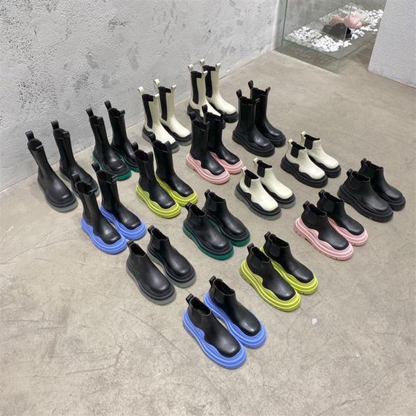 womens men designers boots leather martin ankle chaelsea boot fashion wave colored rubber outsole elastic webbing lux2075, Black
womens men designers boots leather martin ankle chaelsea boot fashion wave colored rubber outsole elastic webbing lux2075, Black