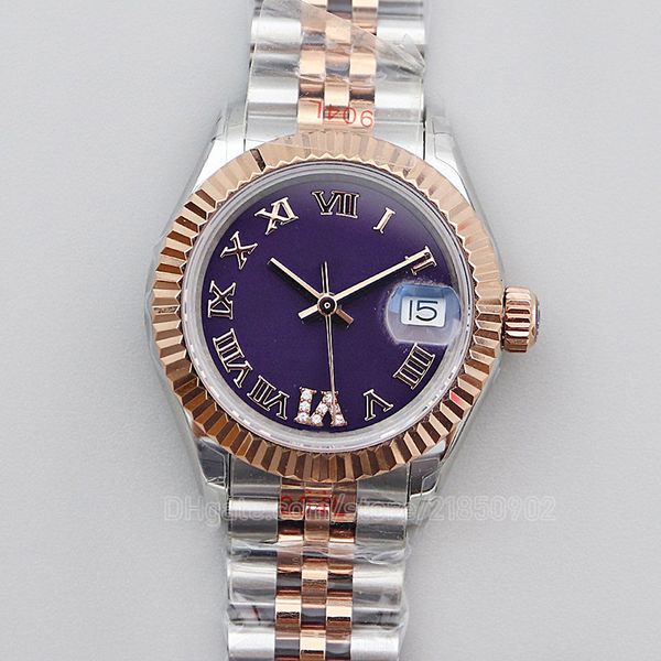 fashion watch for women diamond watches ladies automatic mechanical wristwatch jubilee bracelet watchband roman dial rose gold luminous sapp, Slivery;brown
fashion watch for women diamond watches ladies automatic mechanical wristwatch jubilee bracelet watchband roman dial rose gold luminous sapp, Slivery;brown