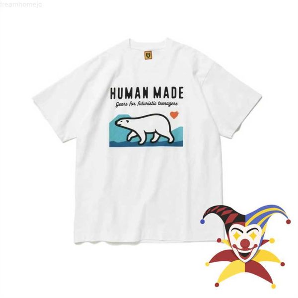 human made t shirt slub cotton short sleeve men women cartoon bear print tees t-shirts 0227, White;black
human made t shirt slub cotton short sleeve men women cartoon bear print tees t-shirts 0227, White;black
