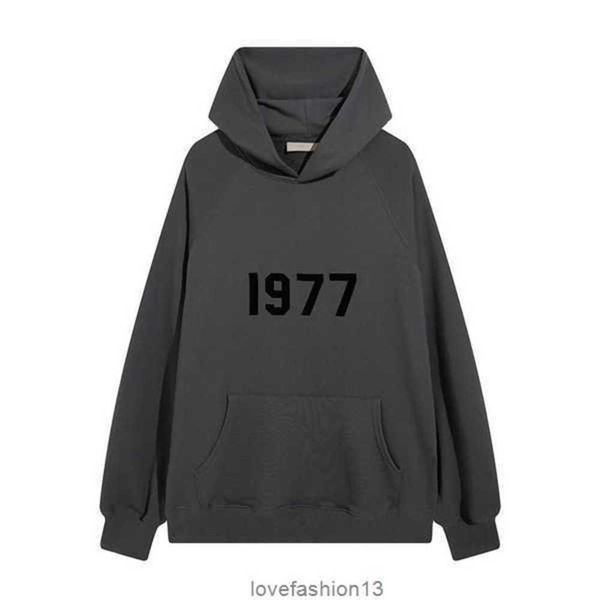 2023mens designer sweatshirts hoodies ess 1977 on front hooded for man women fog god of fear multi thread flocking high street 7x1h, Black
2023mens designer sweatshirts hoodies ess 1977 on front hooded for man women fog god of fear multi thread flocking high street 7x1h, Black