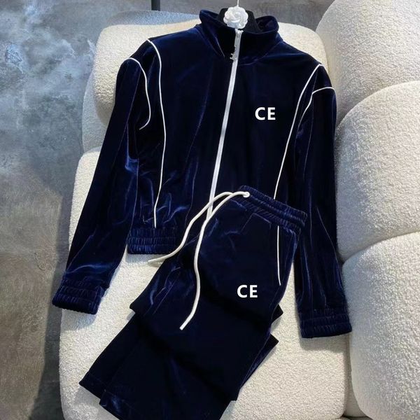 designer women jackets two piece sets pants clothes outerwears luxury brand clothing ce long sleeves leisure style sportswear with size smlx, White
designer women jackets two piece sets pants clothes outerwears luxury brand clothing ce long sleeves leisure style sportswear with size smlx, White