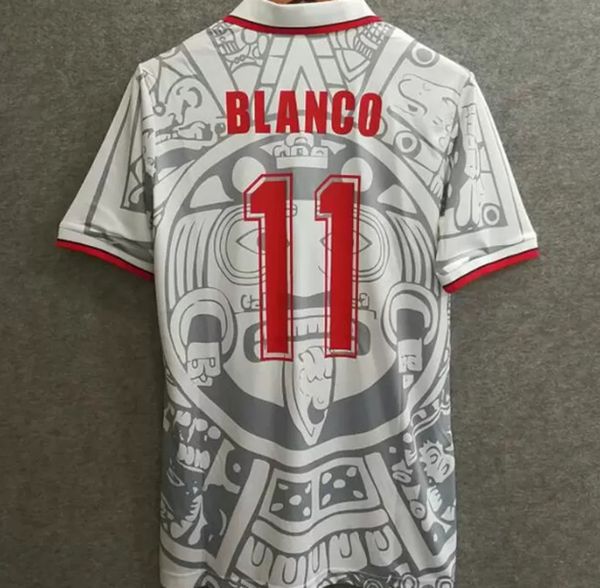 1998 mexico rereo soccer jerseys away blanco vintage classic hernandez campos h.sanchez shirts garcia marquez jersey home football shirt 198, Black;yellow
1998 mexico rereo soccer jerseys away blanco vintage classic hernandez campos h.sanchez shirts garcia marquez jersey home football shirt 198, Black;yellow