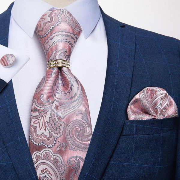 bow ties men tie pink paisley floral jacquard woven wedding business formal necktie handkerchief cuffinks ring set dibangu, Black;gray
bow ties men tie pink paisley floral jacquard woven wedding business formal necktie handkerchief cuffinks ring set dibangu, Black;gray