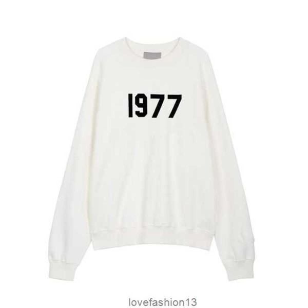 2023mens designer sweatshirts hoodies ess 1977 on front hooded for man women fog god of fear multi thread flocking high street rd8b, Black
2023mens designer sweatshirts hoodies ess 1977 on front hooded for man women fog god of fear multi thread flocking high street rd8b, Black