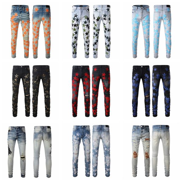 purple jeans 2024 fw 23ss luxury brand designer d2 men denim jeans dsquare embroidery pants fashion holes trousers mens clothing us size 28-, Blue
purple jeans 2024 fw 23ss luxury brand designer d2 men denim jeans dsquare embroidery pants fashion holes trousers mens clothing us size 28-, Blue