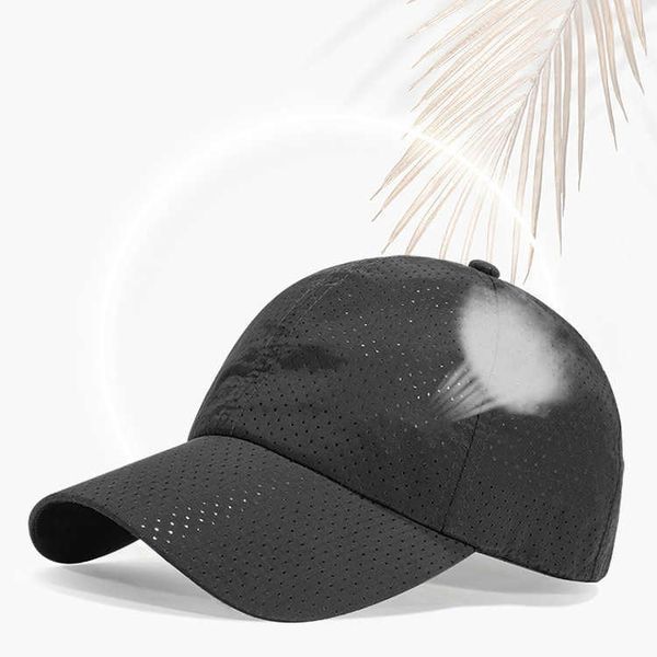 ball caps summer thin outdoor casual men hat quick-drying cap perforated mesh cap ladies cycling sports mesh baseball cap mao06j230227, Blue;gray
ball caps summer thin outdoor casual men hat quick-drying cap perforated mesh cap ladies cycling sports mesh baseball cap mao06j230227, Blue;gray