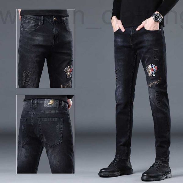 men's jeans designer autumn and winter new fashion brand stretch slim fit embroidery diamond pants casual feet j8pm, Blue
men's jeans designer autumn and winter new fashion brand stretch slim fit embroidery diamond pants casual feet j8pm, Blue