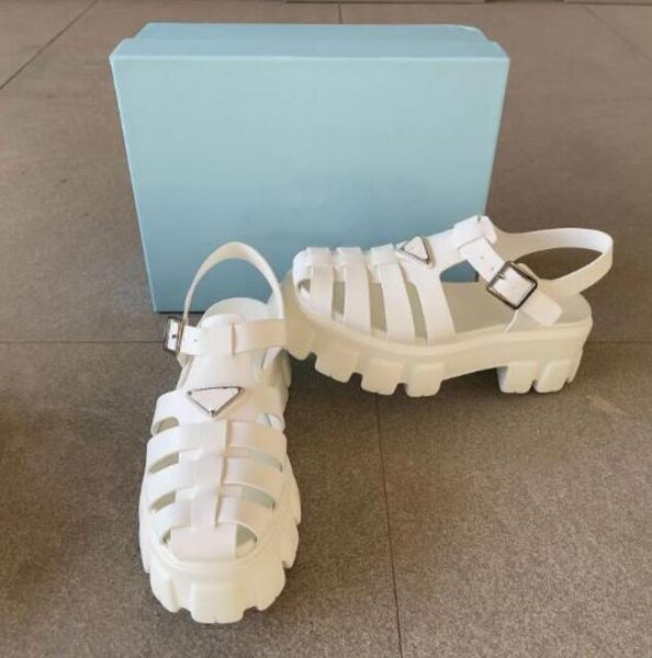 fashion luxury foam rubber sandals women platform roman shoes designer gladiator polyurethane thick sole brand sandals 55mm heel with box si, Black
fashion luxury foam rubber sandals women platform roman shoes designer gladiator polyurethane thick sole brand sandals 55mm heel with box si, Black