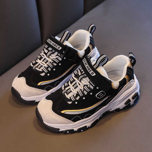 2023 spring and autumn 1 boys' sports dad shoes chil1en's fashion girls' leisure running shoes, Black
2023 spring and autumn 1 boys' sports dad shoes chil1en's fashion girls' leisure running shoes, Black