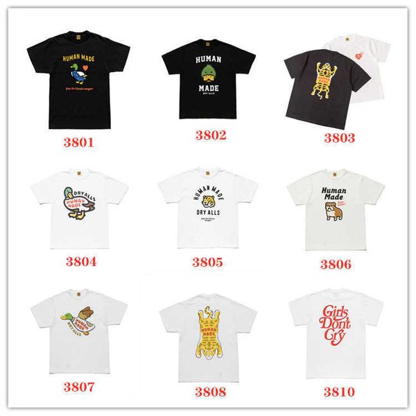 men's t-shirts human tee made cotton summer 2023 leisure casual 18 slub short-sleeved animal men women, White;black
men's t-shirts human tee made cotton summer 2023 leisure casual 18 slub short-sleeved animal men women, White;black