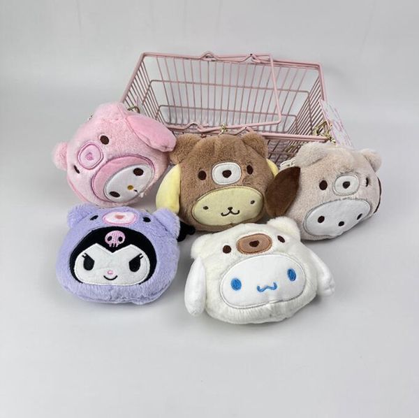 cartoon anime keychain sanrio dress up bear coin purse pendant kulomi melody claw doll doll
cartoon anime keychain sanrio dress up bear coin purse pendant kulomi melody claw doll doll