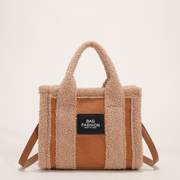 shopping bags lamb plush handle bags for women winter portable handbag casual small shoulder crossbody bag designer shopping purse 230225
shopping bags lamb plush handle bags for women winter portable handbag casual small shoulder crossbody bag designer shopping purse 230225