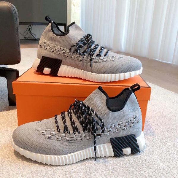 designer shoes perfect flex men sneaker shoes knit with braided light sole technical canvas lining comfort walking wholesale discount casual, Black
designer shoes perfect flex men sneaker shoes knit with braided light sole technical canvas lining comfort walking wholesale discount casual, Black