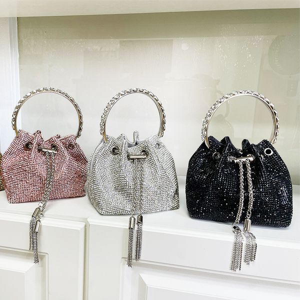 evening bags female bling crystal diamonds dinner party wedding purses and handbag luxury designer fashion bucket mini tote bag 230227
evening bags female bling crystal diamonds dinner party wedding purses and handbag luxury designer fashion bucket mini tote bag 230227