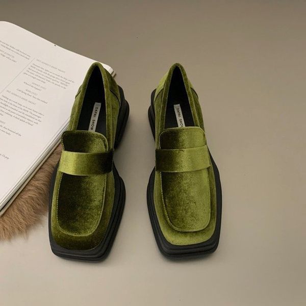 dress shoes women luxury velvet loafers fashion square toe platform moccasins ladies brand design evening party heel shoes 230227, Black
dress shoes women luxury velvet loafers fashion square toe platform moccasins ladies brand design evening party heel shoes 230227, Black