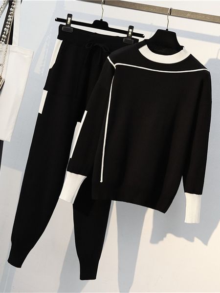 women's two piece pants autumn winter women knitted 2 piece set long sleeve o neck sportwear pullover sweater and pocket pant suit 2 pc, White
women's two piece pants autumn winter women knitted 2 piece set long sleeve o neck sportwear pullover sweater and pocket pant suit 2 pc, White